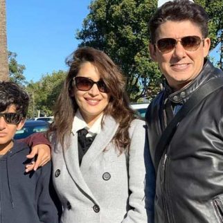 Madhuri Dixit reveals her most cherished birthday present; says, “My kids flew down to surprise me for my birthday”