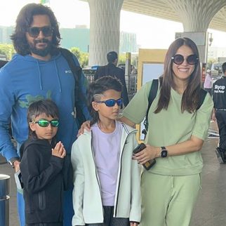 Riteish Deshmukh and Genelia's kids steal the internet with their hairstyles, watch