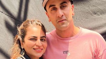 Ranbir Kapoor dons T-shirt with daughter Raha’s name on Ramayana set