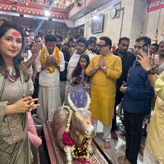 Manoj Bajpayee seeks blessings at Shree Mahakaleshwar Temple for his 100th film, Bhaiyya Ji