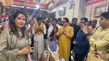 Manoj Bajpayee seeks blessings at Shree Mahakaleshwar Temple for his 100th film, Bhaiyya Ji