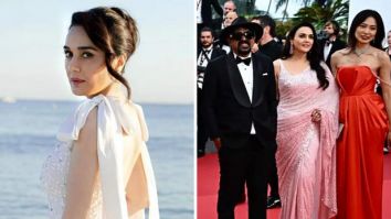 Preity Zinta slays in a saree on the red carpet at Cannes 2024
