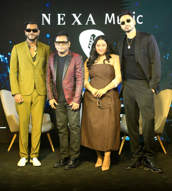 a r rahman king rajakumari and others snapped at the launch of nexa music season 3 at snowball studios worli 3