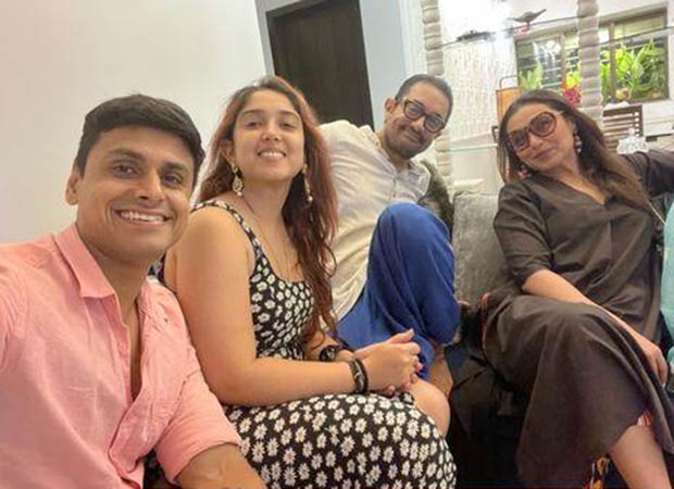 Aamir Khan catches up with Rani Mukerji; daughter Ira Khan shares photos with them and husband Nupur Shikhare