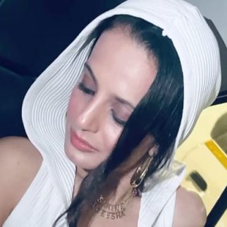 Ameesha Patel shares a glimpse of her eventful night!