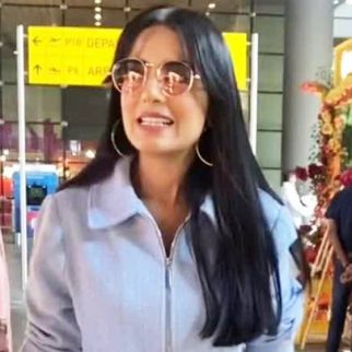 Amrita Rao gets clicked by paps in her uber cool look