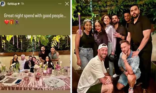 Anushka Sharma celebrates 36th birthday with Virat Kohli and RCB teammates in Bengaluru, see pics