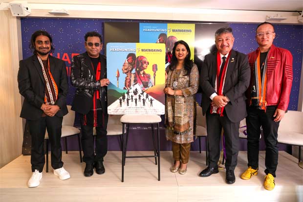 Cannes 2024 AR Rahman launches doc-feature Headhunting to Beatboxing poster at the Bharat Pavilion This is a celebration of this universal rhythm Cannes 2024 AR Rahman launches doc-feature Headhunting to Beatboxing poster at the Bharat Pavilion This is a celebration of this universal rhythm