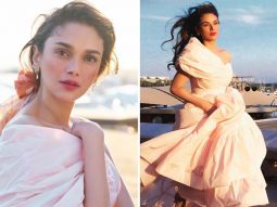 Cannes 2024: Aditi Rao Hydari charms the French Riviera with dreamy & romantic Avarofiglio off-shoulder gown and 90s chic vibes