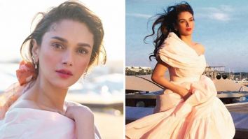 Cannes 2024: Aditi Rao Hydari charms the French Riviera with dreamy & romantic Avarofiglio off-shoulder gown and 90s chic vibes