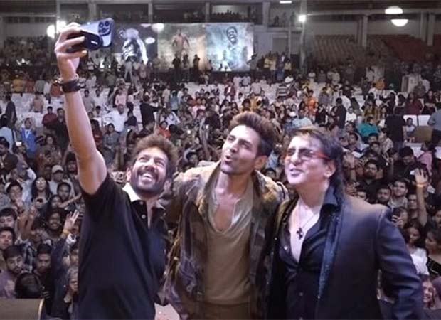 From grand welcome at airport to fans screaming Chandu Champion; here's a sneak peek into the trailer launch event of Kartik Aaryan starrer, watch