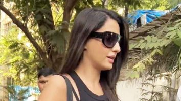 Classy babe! Nora Fatehi shines in her all black look