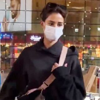 Disha Patani is all masked up in her comfy airport look