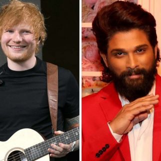 Ed Sheeran does Allu Arjun's Pushpa's iconic "Thaggedele" step, watch