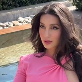 Fabulous! Nora Fatehi looks absolutely pretty in pink