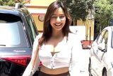 Fitness on priority! Neha Sharma poses for paps outside gym