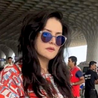 Effortlessly slaying her casuals! Zareen Khan gets clicked at the airport