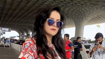Effortlessly slaying her casuals! Zareen Khan gets clicked at the airport