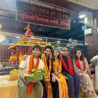 Ishq Vishk Rebound cast seeks blessings at Siddhivinayak temple