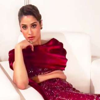 Janhvi Kapoor raises the glamour quotient in this royal outfit