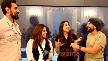 On The Sets Of The Movie Jewel Thief