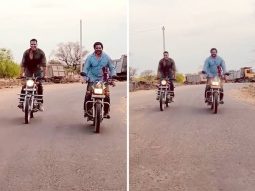 Jolly LLB 3: Akshay Kumar and Arshad Warsi go on a bike ride covered in blood as schedule comes to a wrap in Rajasthan, watch