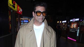 Karan Johar smiles as paps compare his style to Shah Rukh Khan
