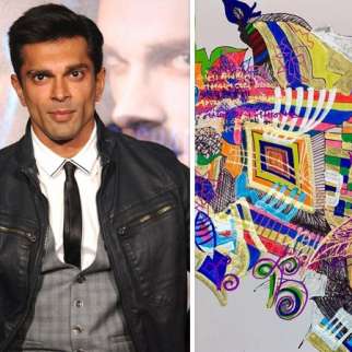 Karan Singh Grover explores the painter inside him, see pictures