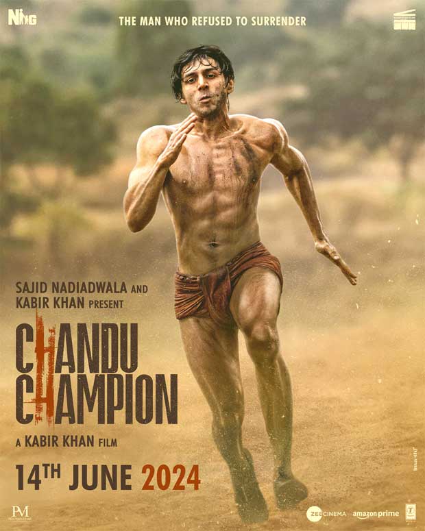 Kartik Aaryan goes daring for Chandu Champion, unveils shocking first look poster wearing langot, see photo