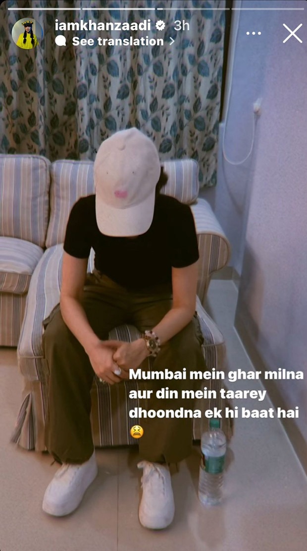 Bigg Boss 17 fame Khanzaadi struggles to find a home in Mumbai