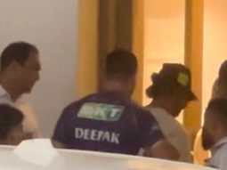 King Khan arrives in style at Mumbai Airport as he leaves for Ahmedabad to cheer for his team in IPL