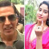 Lok Sabha Elections 2024 Akshay Kumar, Janhvi Kapoor, Farhan Akhtar, Sanya Malhotra, Rajkummar Rao & other Bollywood stars step out to vote in Mumbai 