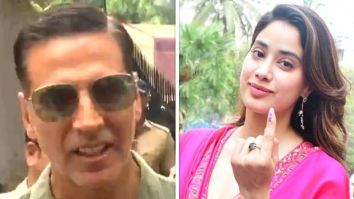 Lok Sabha Elections 2024: Akshay Kumar, Janhvi Kapoor, Farhan Akhtar, Sanya Malhotra, Rajkummar Rao & other Bollywood stars step out to vote in Mumbai 