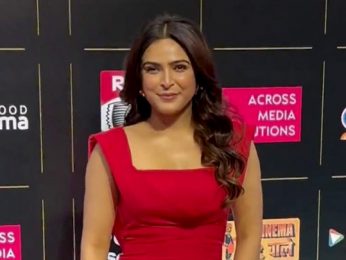 Madhurima Tuli walks in red at the BH Style Icon red carpet