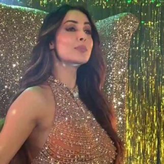 Malaika Arora's dazzles in this shimmery gown