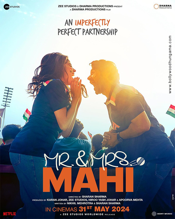 Mr. & Mrs. Mahi First Look - Bollywood Hungama