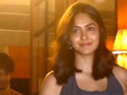 Mrunal Thakur & Siddhant Chaturvedi get papped outside a Mumbai restaurant