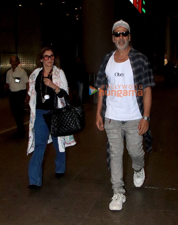 photos akshay kumar shilpa shetty shruti haasan and others snapped at the airport