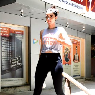 Photos: Ananya Panday spotted outside the gym in Pali Hill