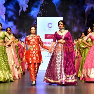 Photos: Dia Mirza walk for Chaula Heritage at Bombay Times Fashion Week 2024