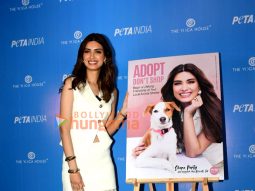 Photos: Diana Penty snapped at PETA India’s “Adopt – Don’t Shop” print campaign launch at The Yoga House, Bandra