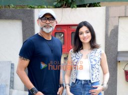 Photos: Divya Khossla and Abhinay Deo snapped promoting their film Savi