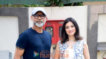 Photos: Divya Khossla and Abhinay Deo snapped promoting their film Savi