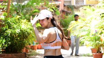 Photos: Malaika Arora snapped outside Diva Yoga in Bandra
