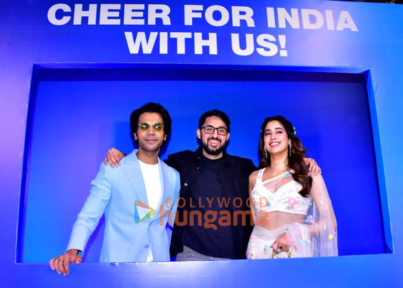 Photos: Rajkummar Rao, Janhvi Kapoor and others snapped at Mr. And Mrs. Mahi song launch