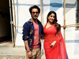 Photos: Rajkummar Rao and Janhvi Kapoor snapped during Mr. And Mrs. Mahi promotions in town
