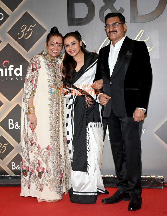 Photos: Rani Mukerji and other celebs grace Bharat & Dorris 35 years Of Celebration Photos: Rani Mukerji and other celebs grace Bharat & Dorris 35 years Of Celebration