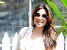 Photos: Shama Sikander snapped outside a cafe in Bandra