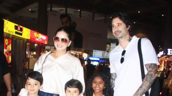 Photos: Sunny Leone and Daniel Weber snapped at airport