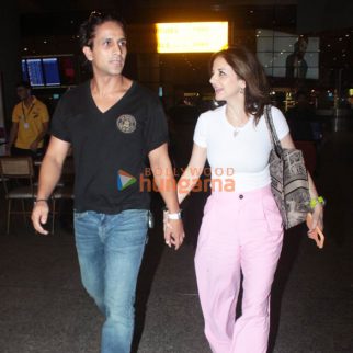Photos: Sussanne Khan, Arslan Goni and Saiee Manjrekar snapped at the airport